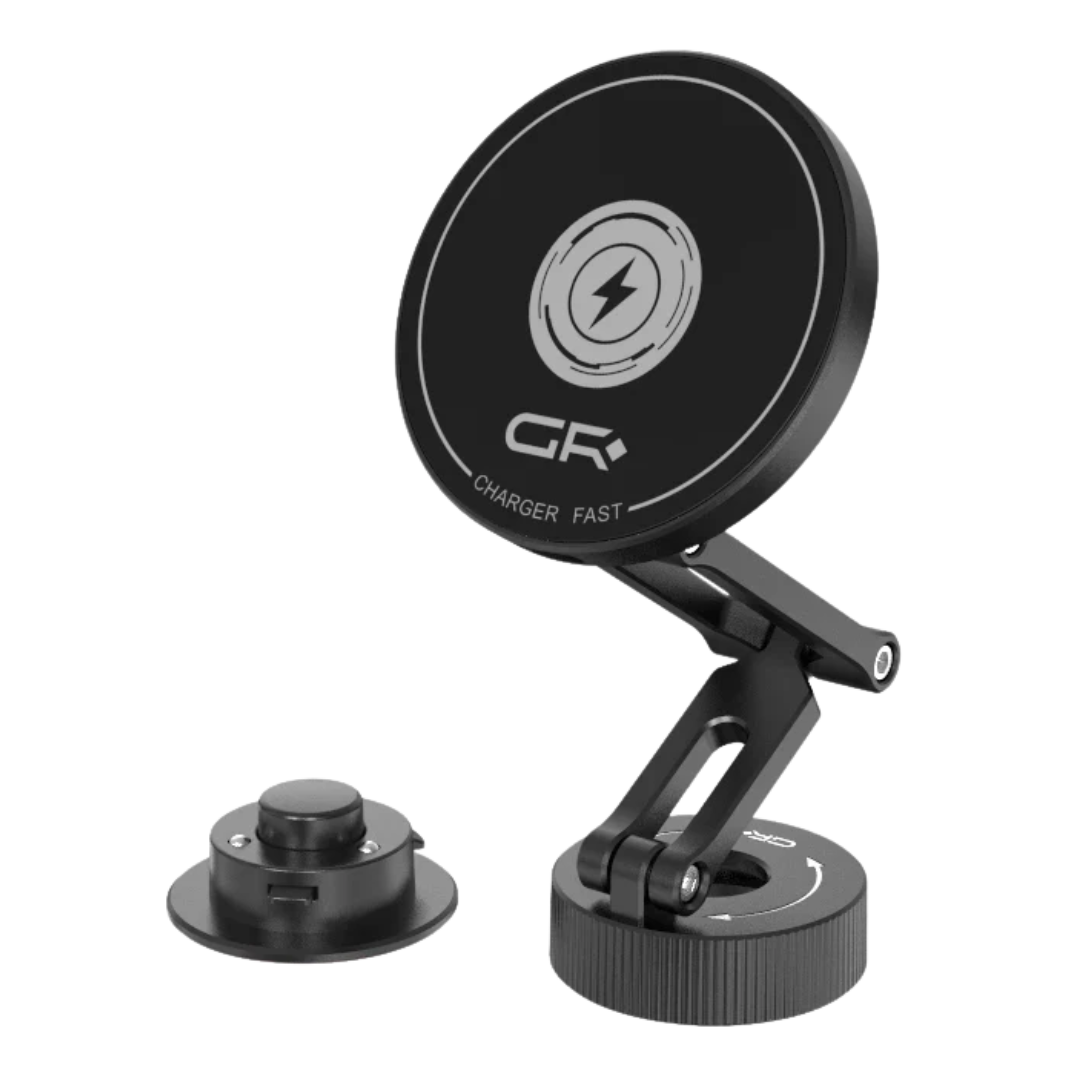GRXPLORE CX8 MAGNETIC WIRELESS CHARGING PHONE MOUNT FOR DESK