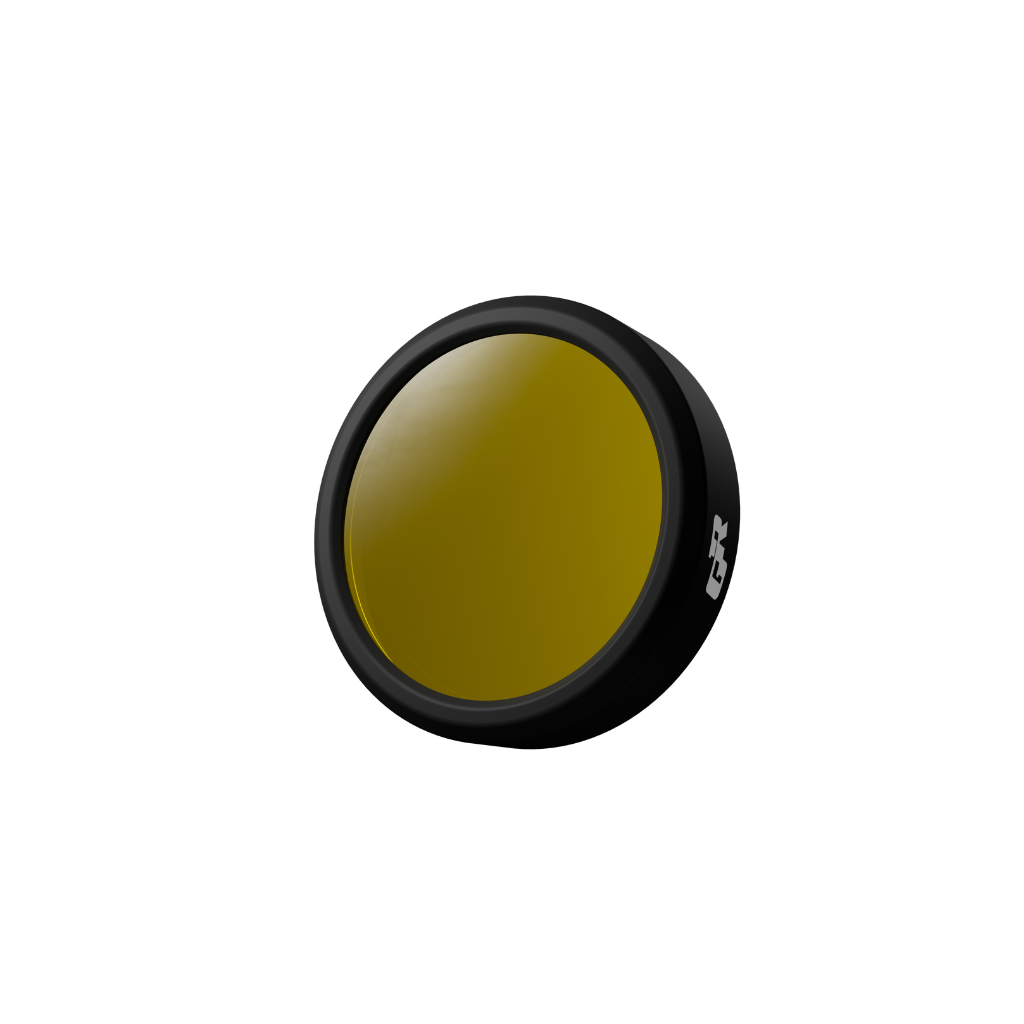 GOLD RUNWAY SPOTLIGHT COVER YELLOW 50X