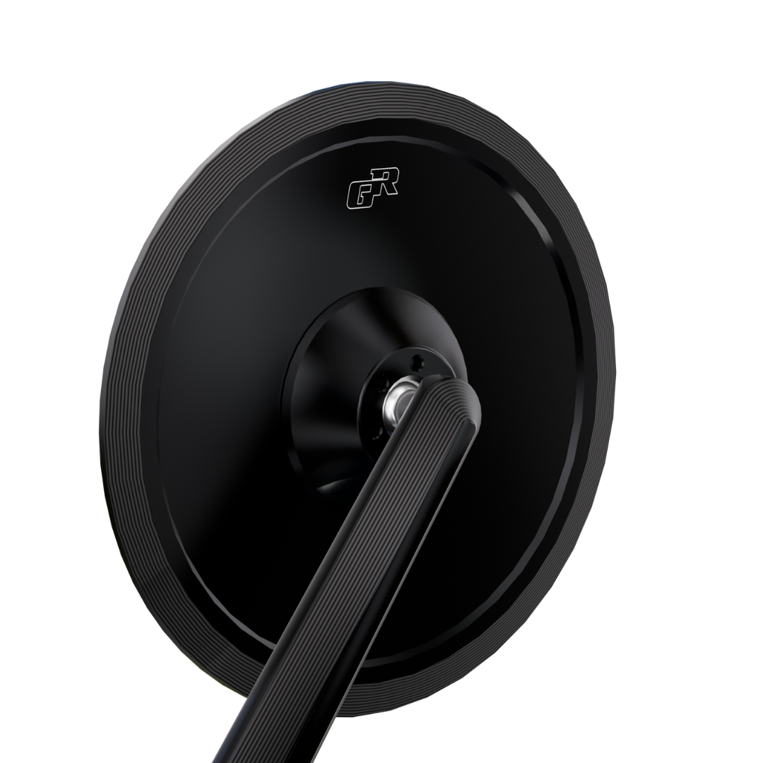 GOLD RUNWAY REARVIEW MIRROR ROUND - RM01