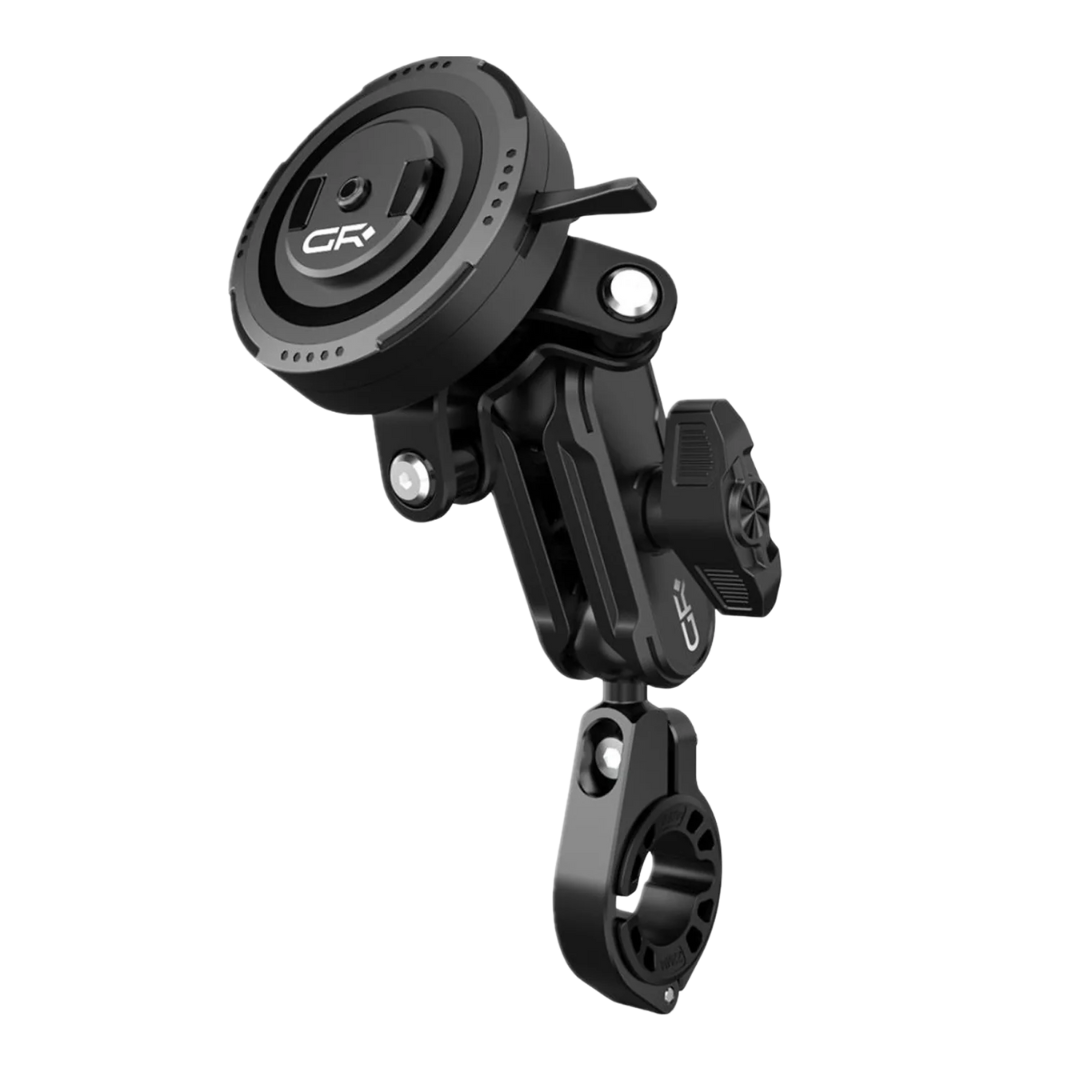 GRXPLORE PHONE HOLDER QUICK RELEASE MT6 HANDLE MOUNT KIT WITH VIBRATION DAMPER