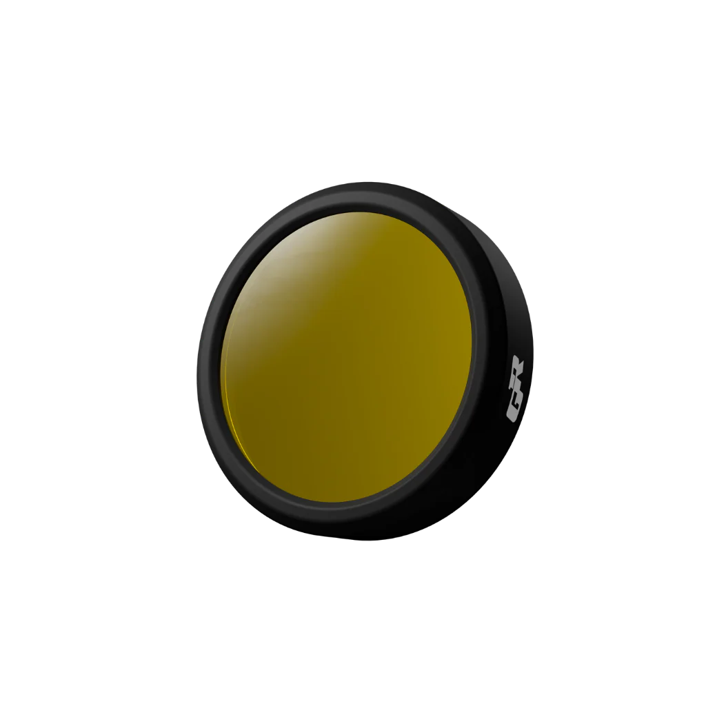 GOLD RUNWAY SPOTLIGHT YELLOW COVER FOR F7