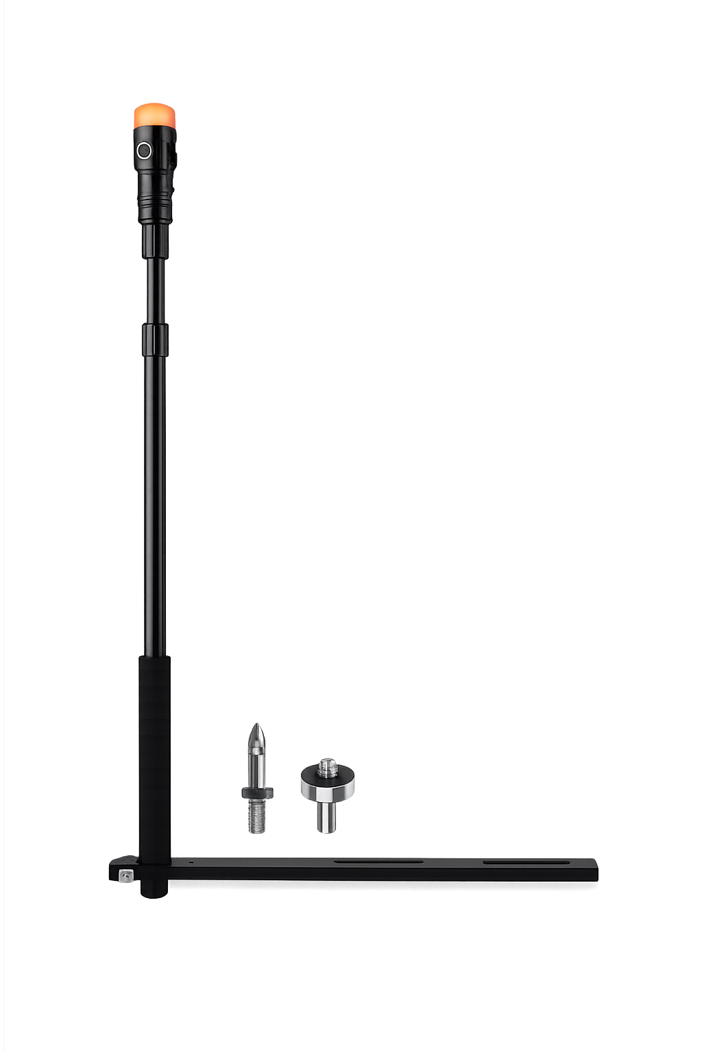 SINGLE FLAG POLE W/LED LIGHT