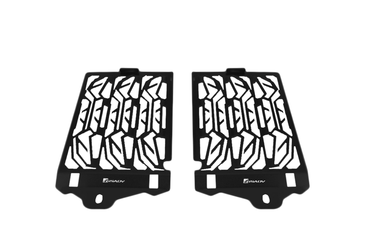 GSADV RADIATOR COVER R1200 R1250GS R1250GSA 2019-2024 BLACK
