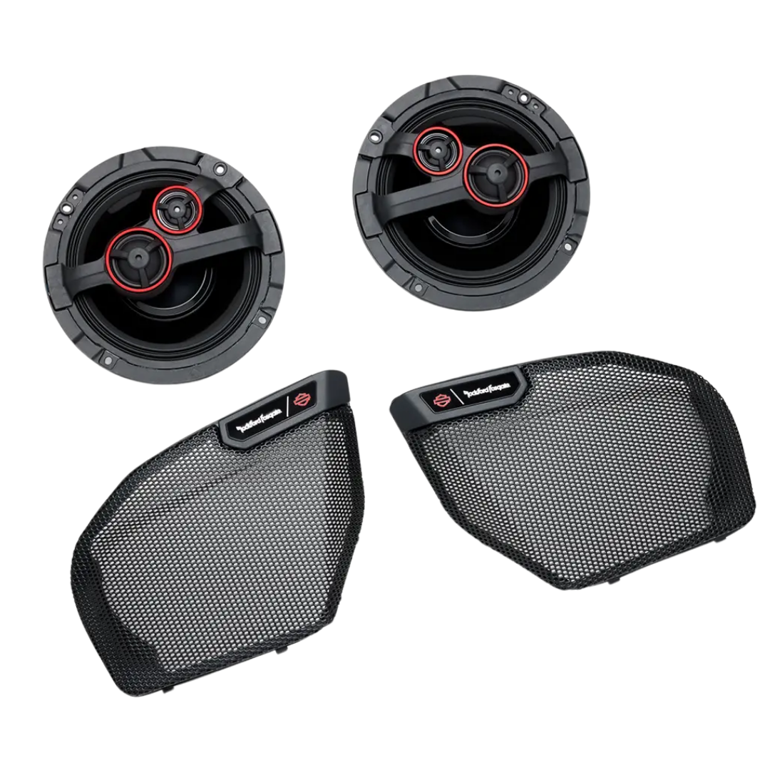HARLEY DAVIDSON ROAD GLIDE CVO 121 FRONT SPEAKER SET - STAGE 3