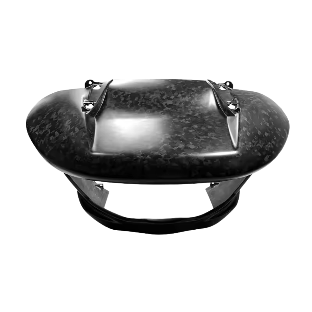 X-TOP CARBON PG315 HEADLAMP COVER FULL FOR HARLEY CVO 121
