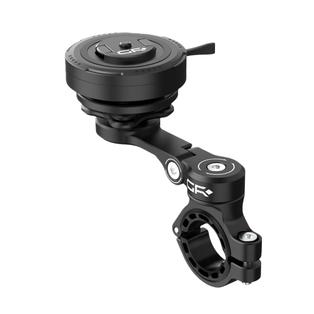GRXPLORE PHONE HOLDER QUICK RELEASE MT11 HANDLE MOUNT KIT WITH VIBRATION DAMPER PRO BLACK