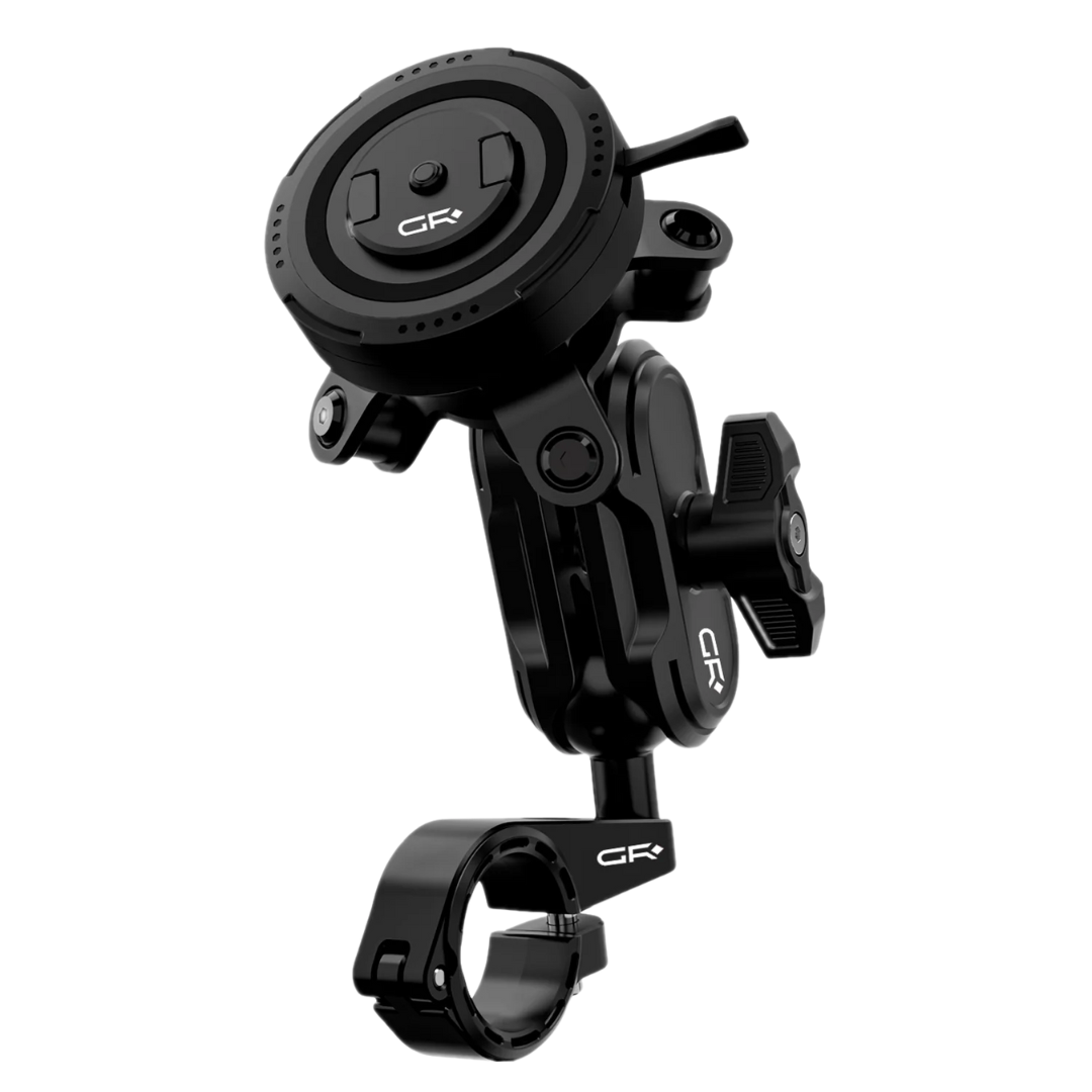 GRXPLORE PHONE HOLDER QUICK RELEASE MT4 HANDLE MOUNT KIT WITH VIBRATION DAMPER