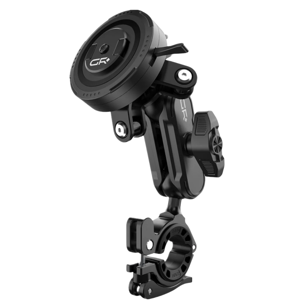 GRXPLORE PHONE HOLDER QUICK RELEASE MT5 HANDLE MOUNT KIT WITH VIBRATION DAMPER