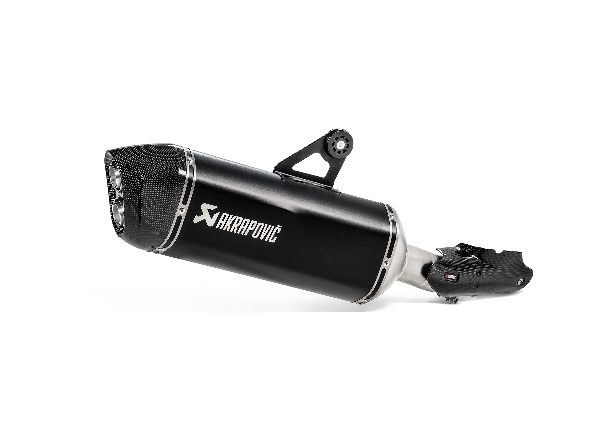 AKRAPOVIC EXHAUST MUFFLER SLIP ON LINE S-B12SO23-HAATBL TITANIUM BMW R1250GS /ADVENTURE 2019-2020