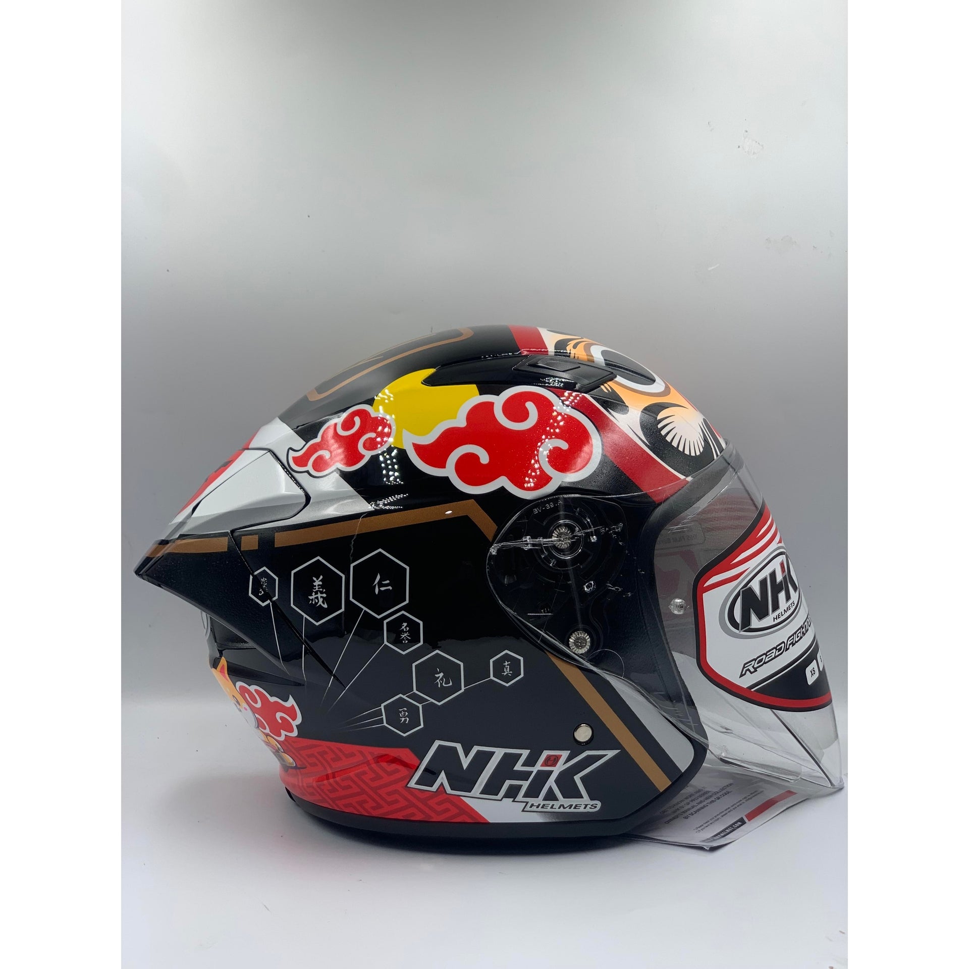 NHK  S1GP S MIHA #2 (DARUMA DOLLS) BLACK GLOSSY L